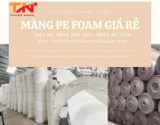Những Loại Mút Xốp Đóng Gói Phổ Biến