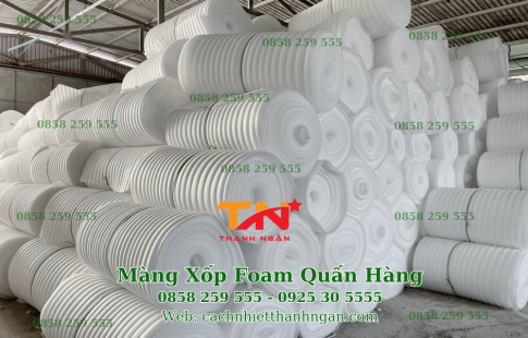Cuộn Mút Xốp Pe Foam Bọc Hàng Giá Sỉ Tại TPHCM