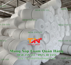 Màng Xốp Foam Dày 1.5mm Tại Đồng Nai