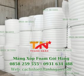 Màng Xốp Foam 5mm Giá Rẻ Tại Tân Uyên, Bình Dương