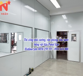 Tấm Vách Ngăn Panel Làm Nhà Xưởng Tại Bình Dương
