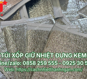 TÚI XỐP BẠC GIỮ NHIỆT ĐỰNG KEM TẠI QUẬN 7, TP.HCM – GIẢI PHÁP BẢO QUẢN LẠNH HIỆU QUẢ CHO CỬA HÀNG & SHIPPER