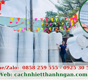 MÀNG XỐP BẠC CÁCH NHIỆT CHỐNG NÓNG TẠI TP HCM - SẢN XUẤT VÀ CUNG CẤP TRỰC TIẾP