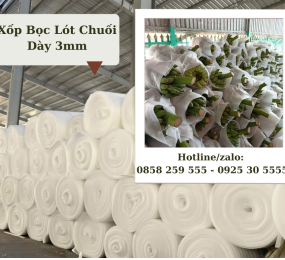 Mút Xốp Lót Chuối Dày 3mm Tại Đồng Nai, Bình Dương, TP HCM