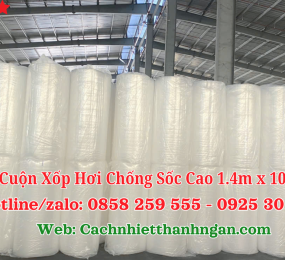 Cuộn Xốp Hơi Chống Sốc Cao 1m4 x 100m Tại Đồng Nai, Bình Dương, TP HCM