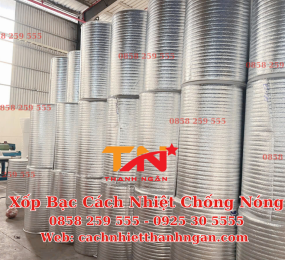 Xốp Bạc Cách Nhiệt Chống Nóng Mái Tôn Tại Đồng Nai