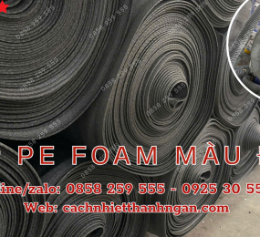 Nhà Máy Sản Xuất Màng Xốp Foam Màu Đen Tại Đồng Nai, Bình Dương, TP HCM