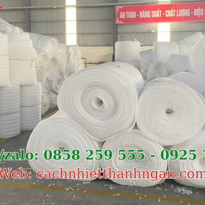 Cuộn Mút Xốp Pe Foam Dày 3mm Giá Rẻ Tại Đồng Nai - Công Ty Sản Xuất Mút Xốp Giá Rẻ Tại Đồng Nai