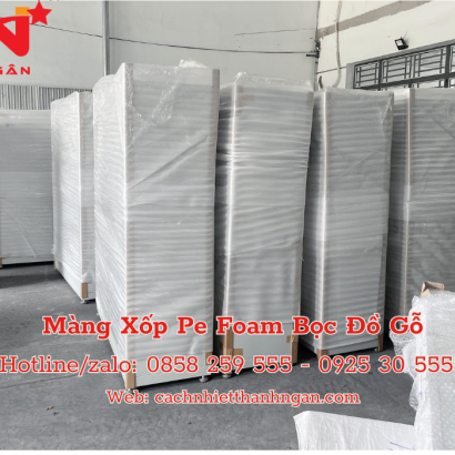 Màng Xốp Foam 1mm Bọc Đồ Gỗ Tại Bình Dương - Nhà máy sản xuất mút xốp bọc lót đồ gỗ