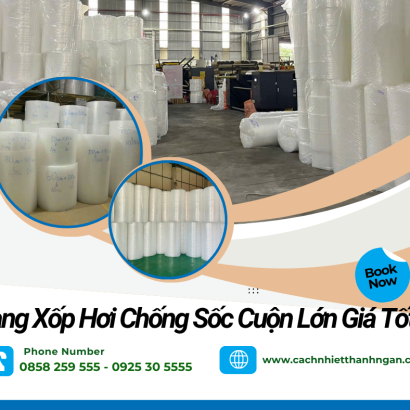 Màng Xốp Hơi Chống Sốc Cuộn Lớn Giá Tốt Nhất Hiện Nay - Giao Hàng Nhanh Chóng