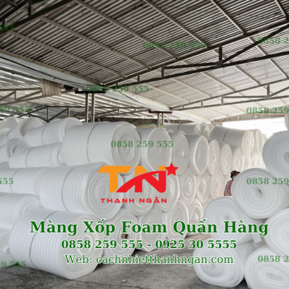Màng Xốp Foam 2mm Tại Kcn Amata Đồng Nai