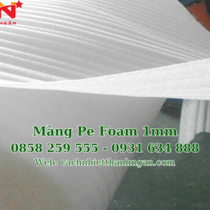 Màng Xốp Pe Foam 1mm Giá Sỉ Tại Bình Dương