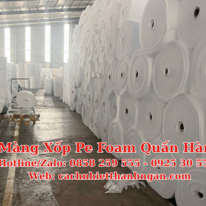 Màng Xốp Pe Foam 1mm x 300m Bọc Đồ Gỗ Tại Đồng Nai