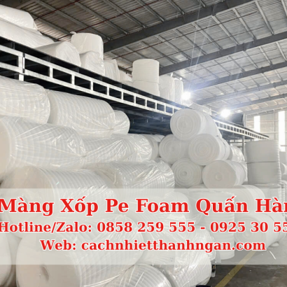 Màng Xốp Pe Foam 1mm x 300m Bọc Đồ Gỗ Tại Đồng Nai