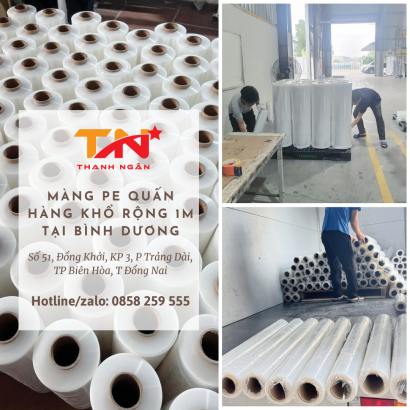Màng Pe Giá Rẻ Tại Đồng Nai, Bình Dương, Vũng Tàu