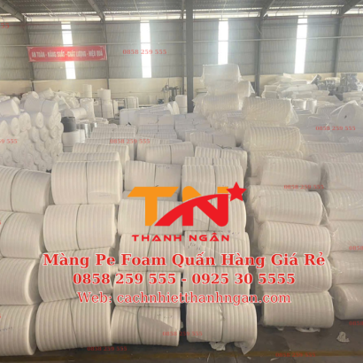 Màng Xốp Foam Bọc Hàng Tại Vĩnh Cửu | Thanh Ngân Giá Sỉ