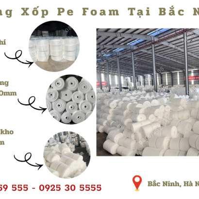 Mút Xốp Pe Foam Đóng Gói Tại Bắc Ninh - Mút Xốp Bắc Ninh