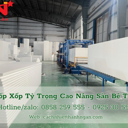 Mốp Xốp Eps Tỷ Trọng Cao Nâng Sàn Bê Tông Tại Vũng Tàu