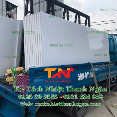 Vách Panel Giá Rẻ Độ Dày 50mm, 75mm, 100mm Tại Đồng Nai