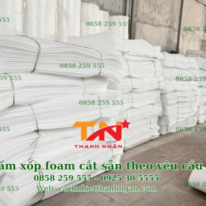 Tấm Xốp Foam Cắt Sẵn Chèn Lót Chuối Tại Đồng Nai