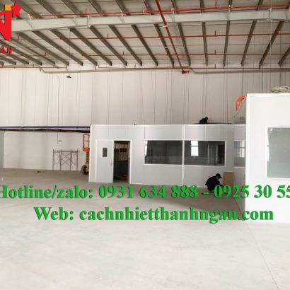 Vách Ngăn Panel Làm Phòng Máy Lạnh Giá Rẻ
