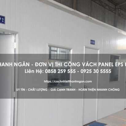 Thi Công Vách Ngăn Panel EPS Giá Rẻ Tại Bình Dương – Giải Pháp Nhanh, Bền, Tiết Kiệm