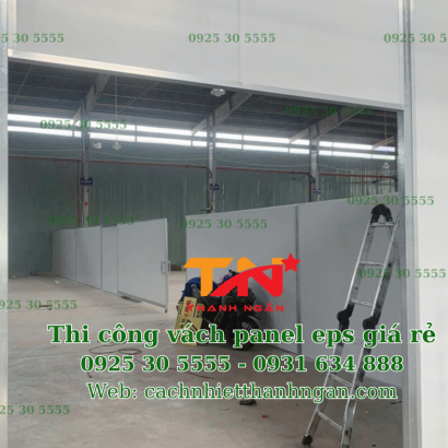 Thi Công Vách Ngăn Panel EPS Giá Rẻ Tại Bình Dương – Giải Pháp Nhanh, Bền, Tiết Kiệm