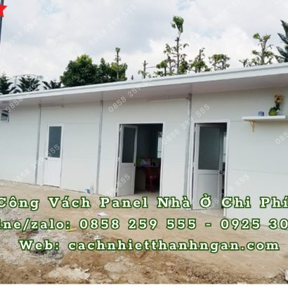 Đơn Vị Thi Công Nhà Tiền Chế Bằng Vách Panel Chi Phí Thấp Tại Đồng Nai