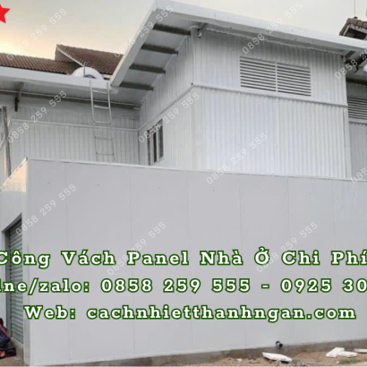 Đơn Vị Thi Công Nhà Tiền Chế Bằng Vách Panel Chi Phí Thấp Tại Đồng Nai