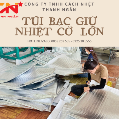 Túi Bạc Giữ Nhiệt Có Keo Dán Sẵn Tại TP HCM