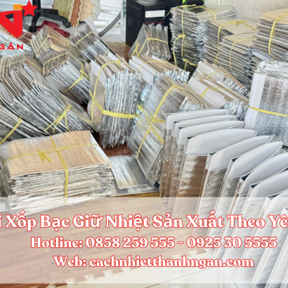 Túi Xốp Bạc Giữ Nhiệt Tại Quận 1 TP HCM -  Sản Xuất Theo Yêu Cầu