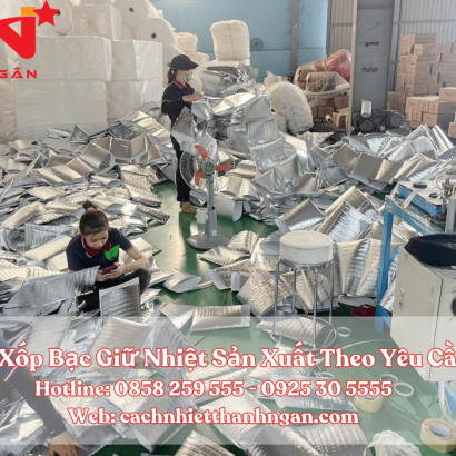 Túi Xốp Bạc Giữ Nhiệt Tại Quận 1 TP HCM -  Sản Xuất Theo Yêu Cầu