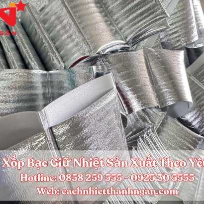 Túi Xốp Bạc Giữ Nhiệt Tại Quận 1 TP HCM -  Sản Xuất Theo Yêu Cầu