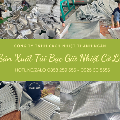 Túi Xốp Bạc Giữ Nhiệt Tại Quận 1 TP HCM -  Sản Xuất Theo Yêu Cầu