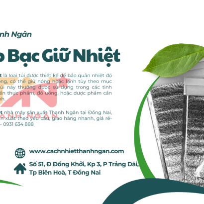 Túi Xốp Bạc Giữ Lạnh Cho Kem – Yogurt Tại TP.HCM | Giá Sỉ – Giao Nhanh