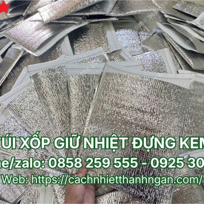 Túi Xốp Bạc Giữ Lạnh Cho Kem – Yogurt Tại TP.HCM | Giá Sỉ – Giao Nhanh