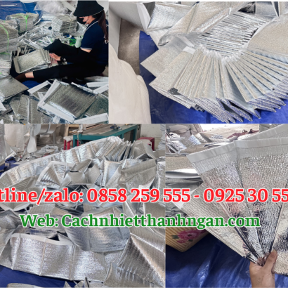 Túi Xốp Bạc Giữ Nhiệt Giá Sỉ Tại TP HCM - Nhà máy sản xuất túi xốp bạc giữ nhiệt đóng gói thực phẩm số lượng lớn