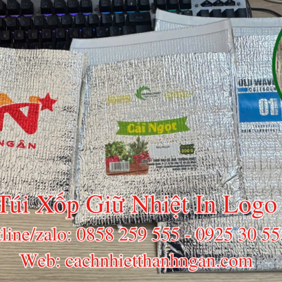 Top 1 Đơn Vị Sản Xuất Túi Xốp Bạc Giữ Nhiệt In Logo Theo Yêu Cầu Tại TP HCM