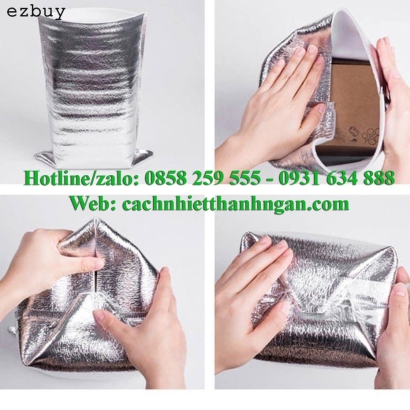 Túi Xốp Bạc Giữ Nhiệt Có Keo Dán Ở Biên Hoà Đồng Nai