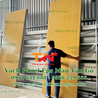 Thi Công Trần Vách Panel Mầu Vẫn Gỗ Tại Biên Hoà, Đồng Nai