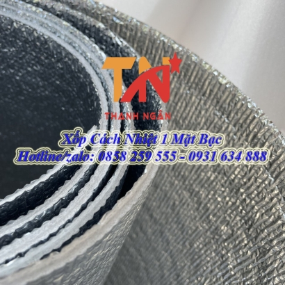 Xốp Cách Nhiệt Chống Nóng 1 Mặt Bạc Tại Bình Dương