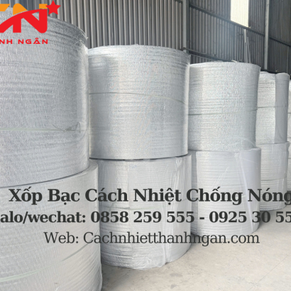 MÀNG XỐP BẠC CÁCH NHIỆT CHỐNG NÓNG TẠI TP HCM - SẢN XUẤT VÀ CUNG CẤP TRỰC TIẾP