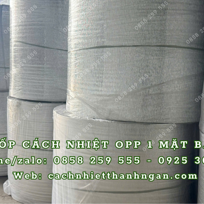 XỐP CÁCH NHIỆT OPP 1 MẶT BẠC GIÁ RẺ TẠI VŨNG TÀU