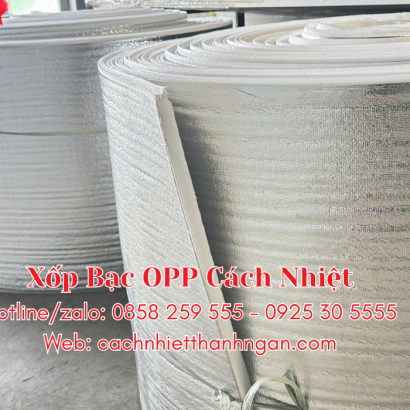 MÀNG XỐP BẠC CÁCH NHIỆT CHỐNG NÓNG TẠI TP HCM - SẢN XUẤT VÀ CUNG CẤP TRỰC TIẾP