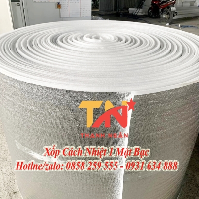 Xốp Cách Nhiệt Chống Nóng 1 Mặt Bạc Tại Bình Dương