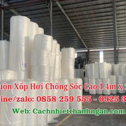 Cuộn Xốp Hơi Chống Sốc Cao 1m4 x 100m Tại Đồng Nai, Bình Dương, TP HCM