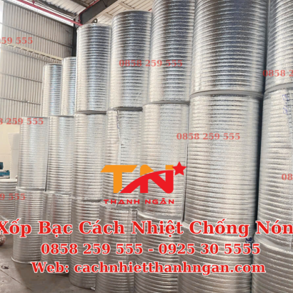 Xốp Bạc Cách Nhiệt Chống Nóng Mái Tôn Tại Đồng Nai
