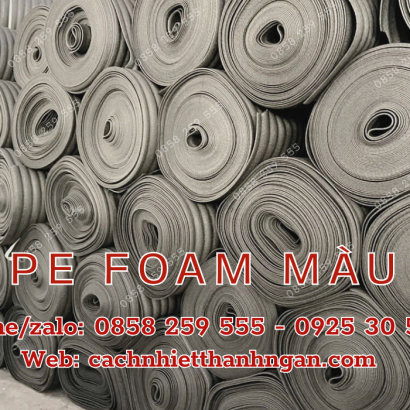 Nhà Máy Sản Xuất Màng Xốp Foam Màu Đen Tại Đồng Nai, Bình Dương, TP HCM