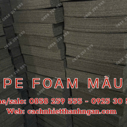 Nhà Máy Sản Xuất Màng Xốp Foam Màu Đen Tại Đồng Nai, Bình Dương, TP HCM